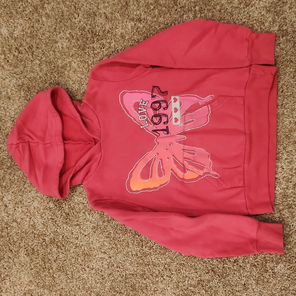 Total Girl hooded sweatshirt, size 6
